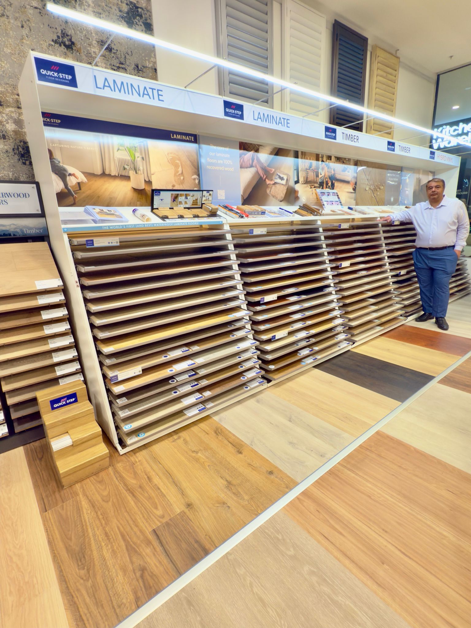 Hybrid Vinyl flooring project